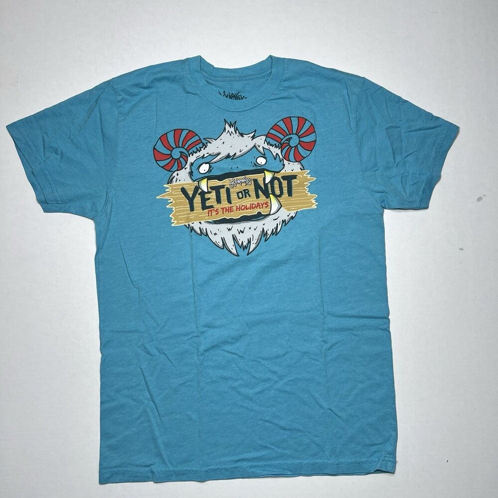 Journeys Yeti Or Not It's The Holidays Staff  T-Shirt Men's M
